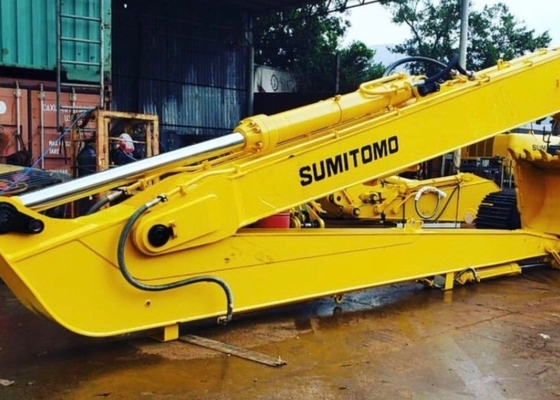 Επεκταμένη εμβέλεια Excavator Booms Q355B Q420/550/690 OEM Κίτρινο 10-30 μέτρα
