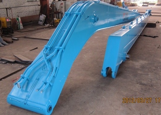 Επεκταμένη εμβέλεια Excavator Booms Q355B Q420/550/690 OEM Κίτρινο 10-30 μέτρα