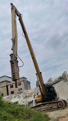 Υψηλής αντοχής ενισχυμένη βύθιση κατεδαφισμού και βραχίονα 25 τόνων Εκσκαφέας CAT325 για την αποσυναρμολόγηση υψηλών κτιρίων και τη διάσπαση σκυροδέματος