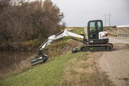 Νέο πορτοκαλί/μαύρο Q355B Μηχανικό Μηχανικό_Grapple_Claw με μεταβλητά πλάτη κοπής Πιστοποιημένο CE