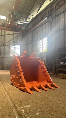 Υψηλής αντοχής δόντια βαρύ φορτίο Rock Bucket για απαιτητικές εφαρμογές