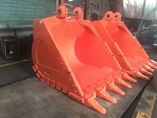 Χουιτόνγκ Rock Bucket για εκσκαφείς 30 τόνων, ορυχεία/καθαριστήρια/διπλά στρώματα θωράκισης με αντικαταστάσιμα δόντια σχιστόλιθου, πιστοποιητικό CE, OEM διαθέσιμο
