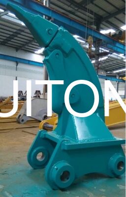 Ανθεκτικό στη φθορά Steel Excavator Ripper 17-20 Ton PC200 EX200 Excavator Root Ripper for Soil Loosening & Breaking