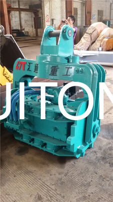 HT350 Durable Hydraulic Pile Driving Hammer Fit 35-40T Excavator EX400 PC350 for Municipal & Rural Piling Project