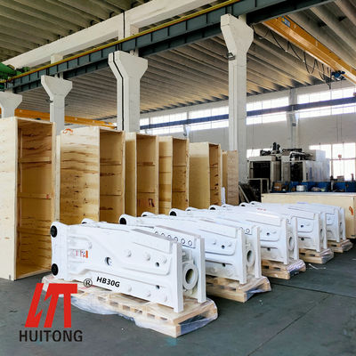 Υδραυλικό Σφυρί Huitong 3156 KG Top-Type για Εκσκαφείς 30-40 Τόνων OEM με Πιστοποιητικό CE Κινητήρας Ως Βασικό Εξάρτημα