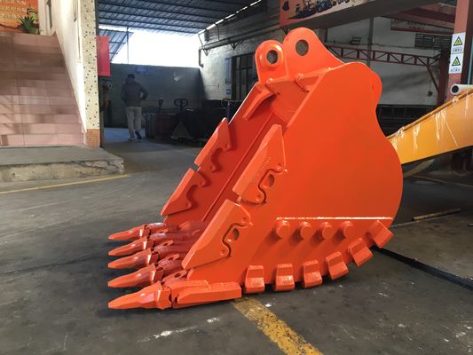 Χουιτόνγκ Excavator Rock Bucket με αναστρέψιμες άκρες, 25 T Mining Bucket για λατομείο / κατεδάφιση, OEM διαθέσιμο