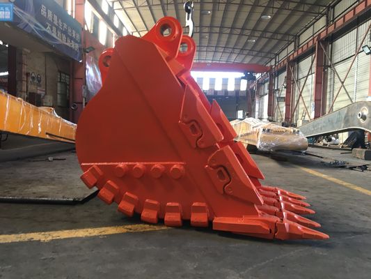 Χουιτόνγκ Excavator Rock Bucket με αναστρέψιμες άκρες, 25 T Mining Bucket για λατομείο / κατεδάφιση, OEM διαθέσιμο