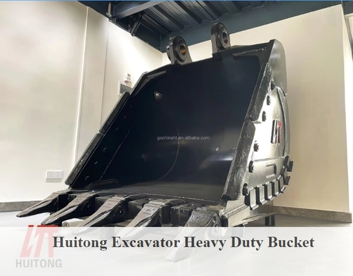 Χουιτόνγκ Excavator Rock Bucket με αναστρέψιμες άκρες, 25 T Mining Bucket για λατομείο / κατεδάφιση, OEM διαθέσιμο