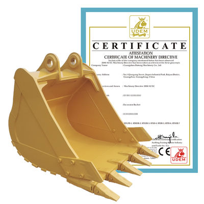 Στάνταρ κουβάς εκσκαφέα 20-30 τόνων 1.2 M3 Χάλυβας Q355B