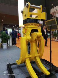 Q355B Γυριστική ανασκαφική λαβή βαρύ φορτίο ξύλο / δέντρο / Tock Grabbing απλοποιημένο