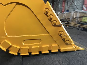 Κίτρινο NM400 16 τόνων βάζο πετρώματος εξορυκτικής μηχανής