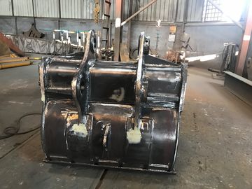 Δύναμη Κίτρινο / Μαύρο Excavator Digging Bucket Q355/NM400/Hardox450 Νέα βαριά δόντια