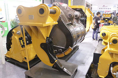Κίτρινο εκσκαφέας Stump Ripper για εύκολη αφαίρεση του κορμού με ανώτερη αντοχή