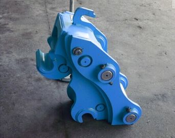 Μπλε γρήγορος συζευκτήρας εκσκαφέων χρώματος κατάλληλος για τα διάφορα πρότυπα 4-45 τόνων