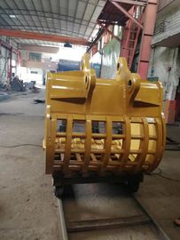Βαρύ εξορυκτικό σκελετό κουβά Q355B Hardox450/500/550 Κίτρινο/Μαύρο 0,2-2,8 κυβικά μέτρα
