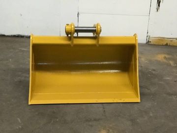 Κίτρινος Backhoe χρώματος σκάβοντας κάδος για τον ελαφρύ υλικό χειρισμό μεγάλης ποσότητας