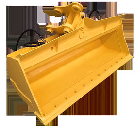 Προσαρμοσμένο 0.1-5 CBM Excavator Tilt Bucket Wide Opening Steel Attachment για ομαλή λειτουργία