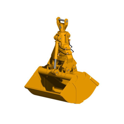 Υψηλής ποιότητας HUITONG 10T 20T Excavator Υδραυλική Clamshell Grab Bucket Shell Bucket για PC200 Excavator