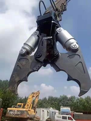 Εξατομικεύσιμο υδραυλικό πέτρινο Pulverizer εκσκαφέων βαρέων καθηκόντων