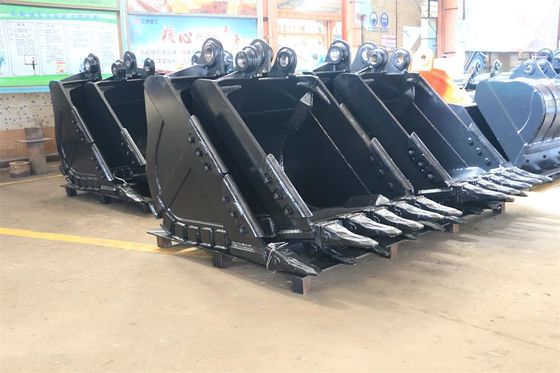 45T PC450 Εκσκαφέας Rock Bucket Προσαρμοσμένο 2.2CBM Mining Bucket Υψηλής ποιότητας Εργοστάσιο απευθείας πώληση