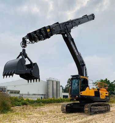 Υψηλής ποιότητας HUITONG 10T 20T Excavator Υδραυλική Clamshell Grab Bucket Shell Bucket για PC200 Excavator