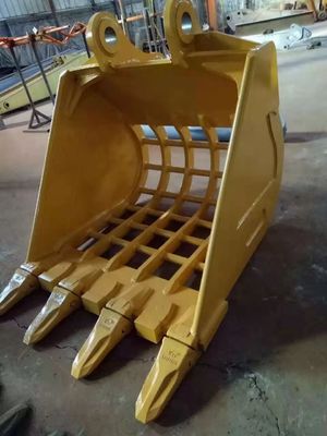 22 τόνων PC220 Προσαρμοσμένο κουβά εκσκαφέα Q355B 1.1M3 κουβά σκελετού για καθαρισμό κονσελίδων