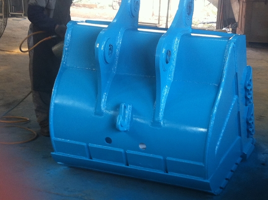 Δύναμη Κίτρινο/Μαύρο Εκσκαφέας Rock Bucket Q355 NM400 Hardox400 280-4300kg προσαρμοσμένο