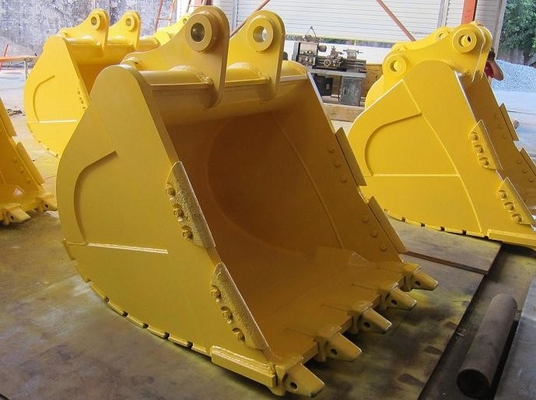 Δύναμη Κίτρινο/Μαύρο Εκσκαφέας Rock Bucket Q355 NM400 Hardox400 280-4300kg προσαρμοσμένο