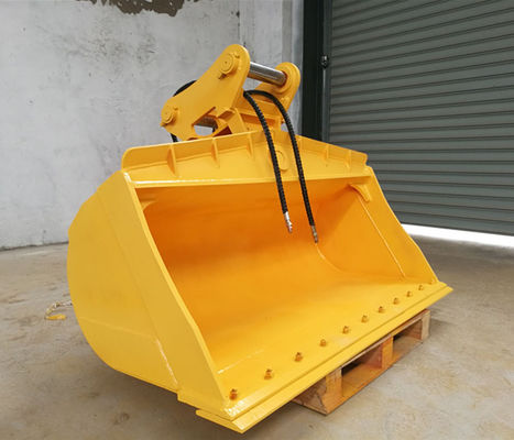 PC400 Προσαρμόστε το Excavator Tilt Bucket 40Ton OEM 1.6M3 Tilt Καθαριστικό Excavator Bucket Καυτή πώληση HARDOX 450 Bucket