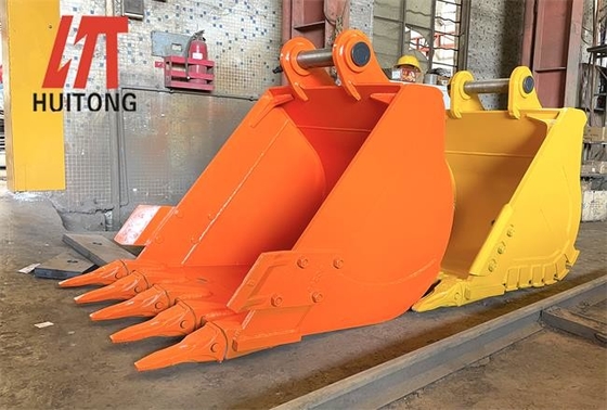 Δύναμη Μαύρο / Κίτρινο Excavator Γενικού Σκοπού κουβά Με 1.4cbm χωρητικότητα