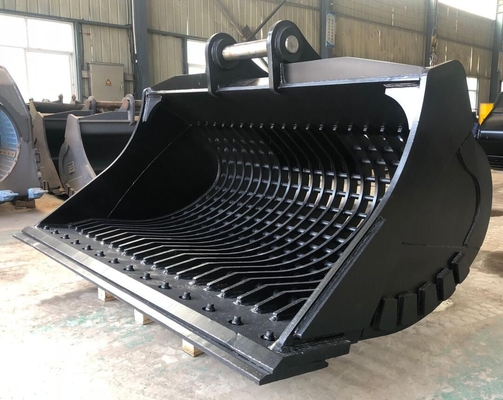 Q355B NM500 Hardox500 2,8 κυβικά μέτρα βαρύ φορτίο σκελετό κουβά για σκάφισμα και καθαρισμό