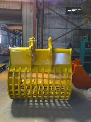 Q355B NM500 Hardox500 2,8 κυβικά μέτρα βαρύ φορτίο σκελετό κουβά για σκάφισμα και καθαρισμό