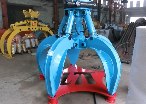 Υδραυλική Αγγέλια Peel Grapple Νέα Excavator Attachment γερανό Grab Bucket για 5-40 Τόνων Digger