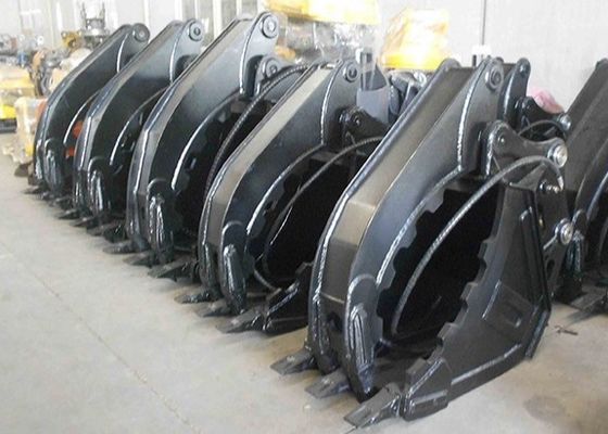 Εκσκαφέας Δάκτυλος κουβά Q355 NM400 22 τόνων Εκσκαφέας DH220 PC220 για την επεξεργασία των αποβλήτων κατασκευής από ξύλο