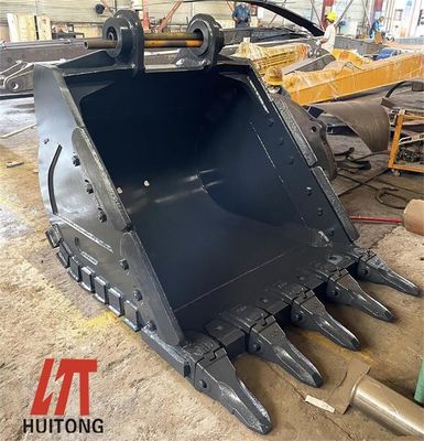 Customized Heavy Duty Bucket Rock Bucket 22Ton for Excavator PC220 SH220 High Strength Rock Digging Wear Resistant ISO9001