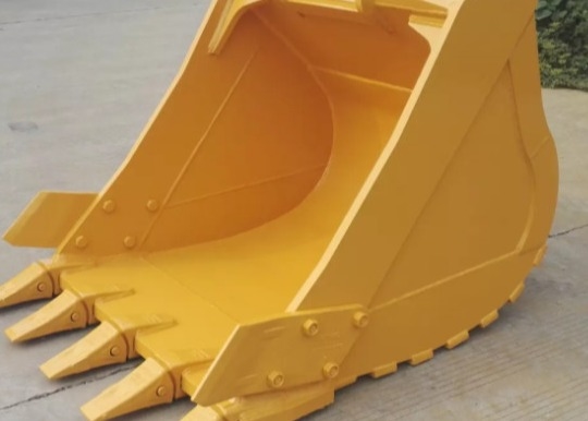 220-1150kg Δύναμη Μαύρο / Κίτρινο Γενικό Σκοπό Excavator Buckets με 0,25-1.4CBM χωρητικότητα