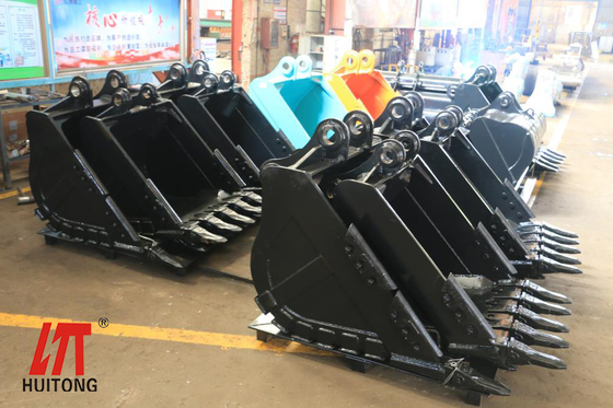 Δύναμη Κίτρινος Εκσκαφέας Rock Bucket με το νέο Q355