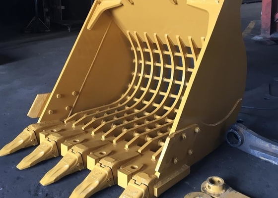 Ζεστό πώληση Excavator Skeleton Bucket Προσαρμοσμένο λογότυπο Χρώμα Sieve Grid Buckets για EX SY