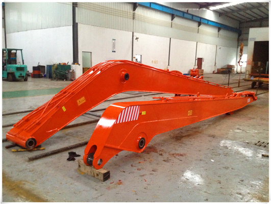 Κίτρινο Q355B Μεγάλη εμβέλεια Excavator Boom για τις μεταλλευτικές εργασίες Καταστροφή ISO 9001 πιστοποιημένο