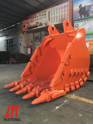 Δυνατότητα Hardox450/500 Excavator Bucket 800-1200mm 10-180mm ύψος