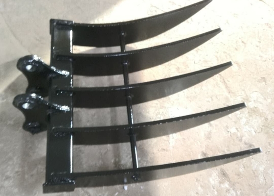 200-4000kg Σιδηροδρομική βούρτσα για ανασκαφές με κοφτερά τενεκέτα Προσαρμόσιμη παλέτα χρωμάτων