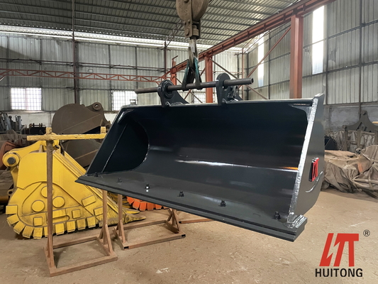 HARDOX450 High Standard Excavator Grading Bucket για Bobcat Excavator 6T Προσαρμοσμένη υψηλής ποιότητας μεγάλης χωρητικότητας