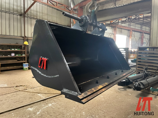 OEM Excavator Ditching Bucket για το σκάψιμο / το καθαρισμό Κίτρινο / Μαύρο ή όπως απαιτείται από τους πελάτες