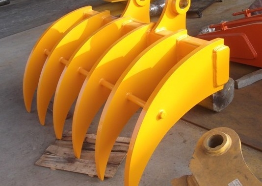200-4000kg Σιδηροδρομική βούρτσα για ανασκαφές με κοφτερά τενεκέτα Προσαρμόσιμη παλέτα χρωμάτων