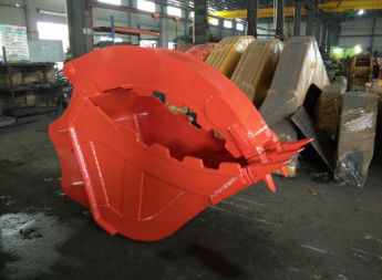 OEM 30Ton Προσαρμοσμένη Μεγάλη χωρητικότητα Excavator Thumb Bucket για CAT330 Εγκατάσταση Αρπαγής Q355B / NM400 / HARDOX 450