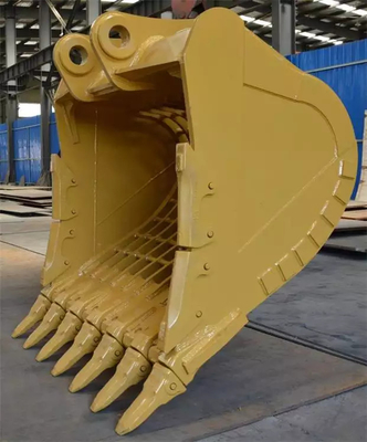 Δύναμη Σκελετός Εκσκαφέας κουβά Q355B NM360/400 Καθαριστικό κουβά 0.2-2.8 κυβικά μέτρα χωρητικότητα