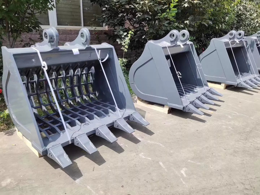 Καθαρισμός χαρακωμάτων Excavator Bucket Q355B Μεγάλη χωρητικότητα 1.5M3 Σκελετό Bucket Factory Direct Sale Excavator Attachment