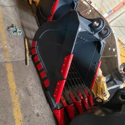 Δυνατότητα βαρέος εξορυκτής κουβά Q355B Hardox550 800-1200mm 0,25-4.3cbm Δόντια βολφραμίου