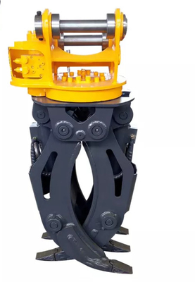 Q355B/NM400/HARDOX450 Εκσκαφέας 360Στροφή υδραυλικός τύπου λαβή ξύλου για 9 τόνους CAT310 υψηλής απόδοσης λαβή ξύλου