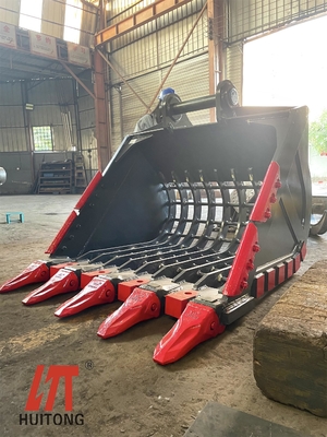 CAT PC EX Factory Good Price Customized Heavy Duty Skeleton Bucket για 5 10 25 30 τόνων Μίνι Εκσκαφέα